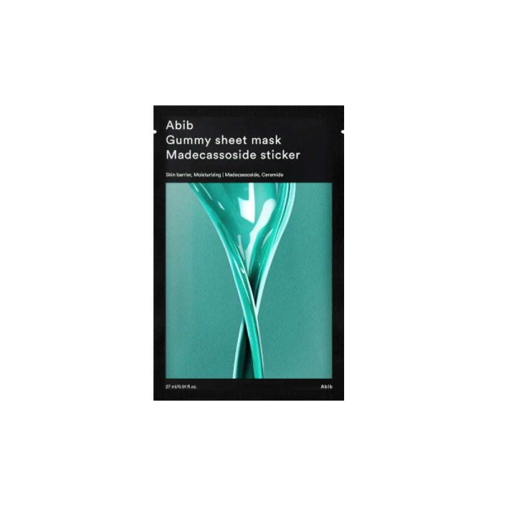 Abib – Gummy Sheet Mask Madecassoside Sticker – 27 ml