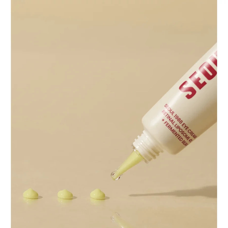 K-SECRET – SEOUL 1988 Eye Cream: Retinal Liposome 4% + Fermented Bean – 30 ml
