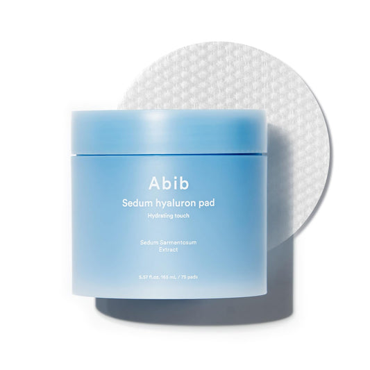 Abib – Sedum Hyaluron Pad Hydrating Touch – 75 pads