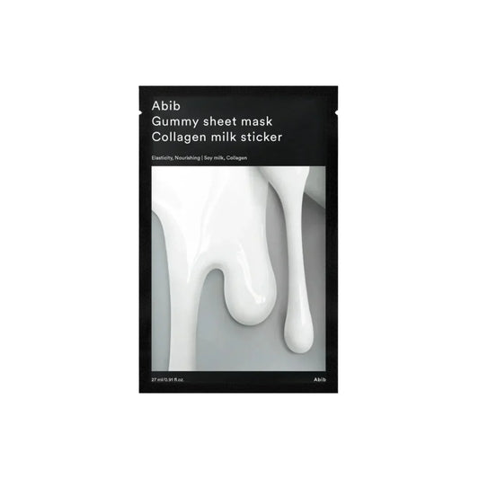 Abib – Gum Sheet Mask Collagen Milk Sticker – 27 ml