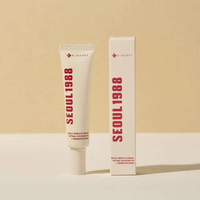 K-SECRET – SEOUL 1988 Eye Cream: Retinal Liposome 4% + Fermented Bean – 30 ml