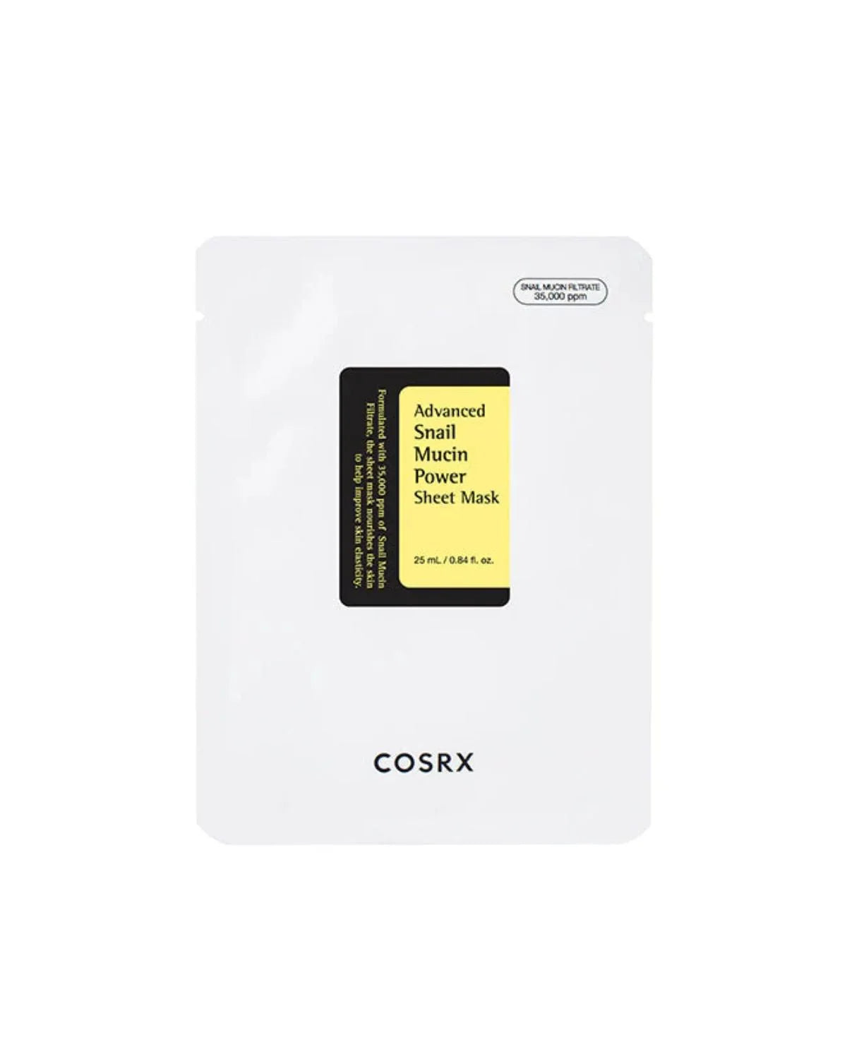 COSRX – Advanced Snail Mucin Power Sheet Mask – 25 ml