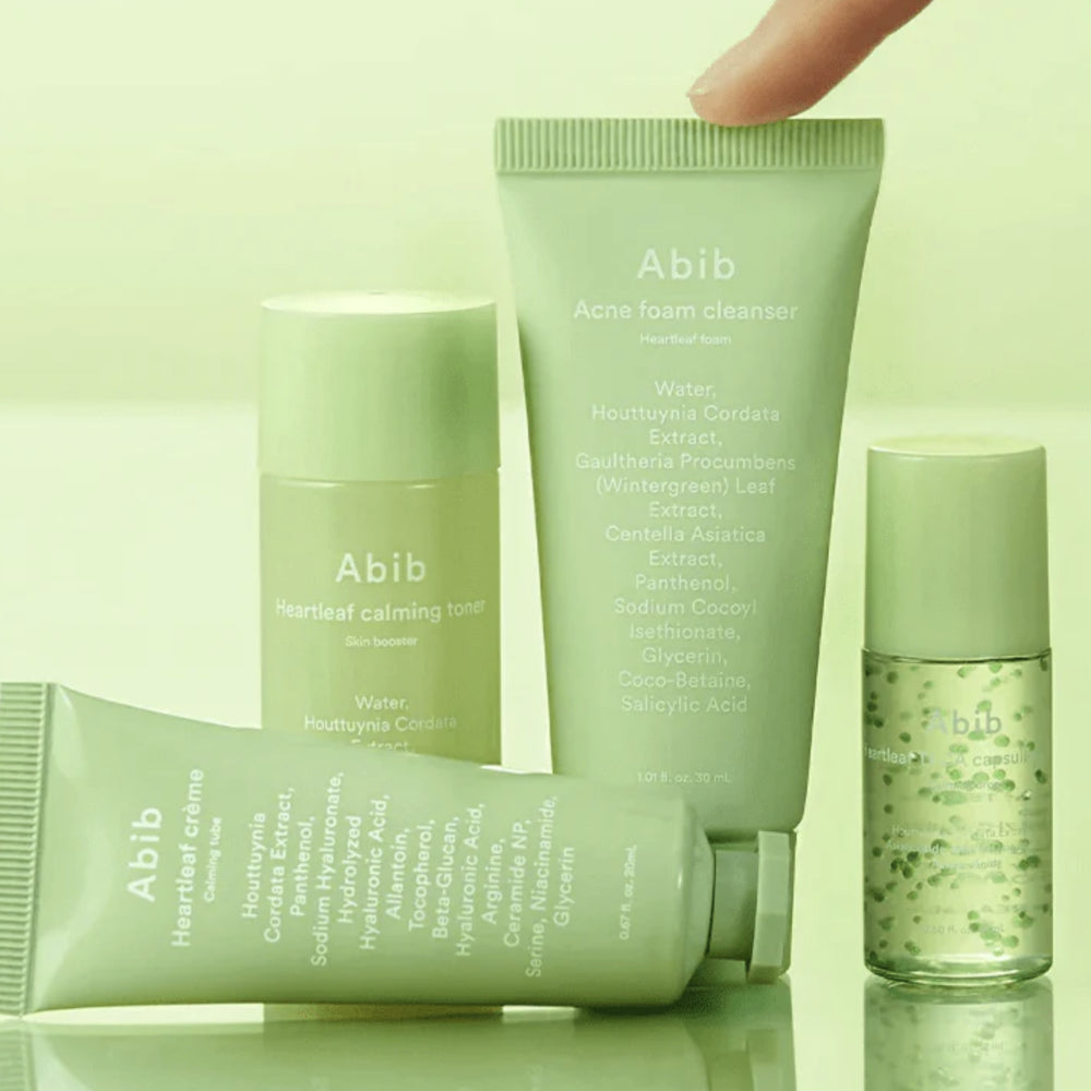 Abib – Heartleaf Calming Trial Kit – 1 Set (4 produkty)
